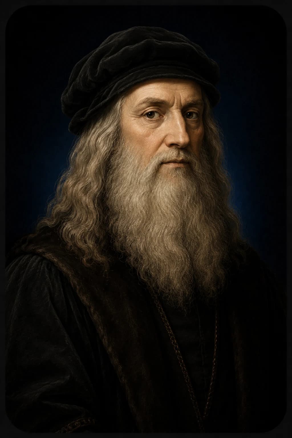 Portrait of Leonardo da Vinci