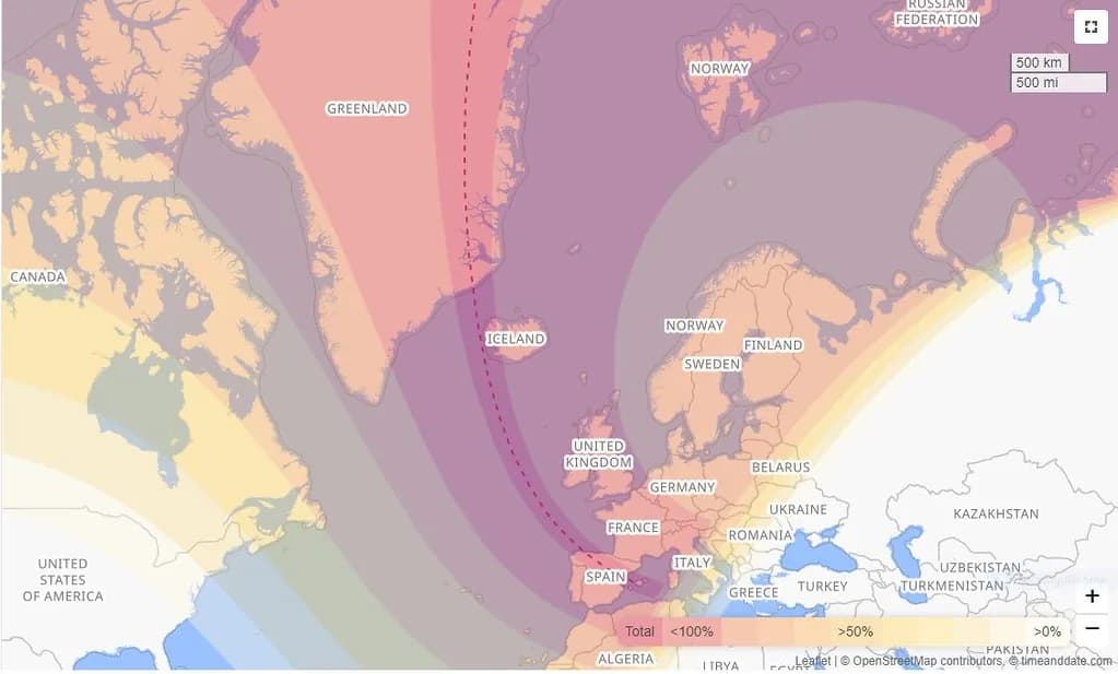 Europe Witnesses First Total Solar Eclipse of the Century