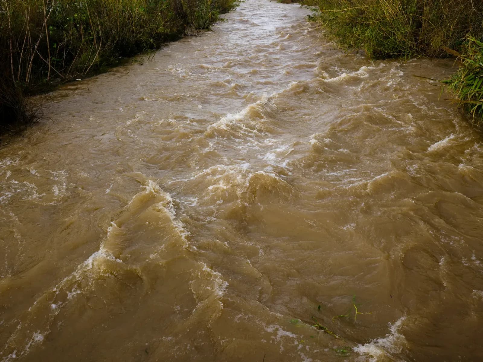 Search Underway for Person Swept Away by Flooded Stream in Cabrera de Mar