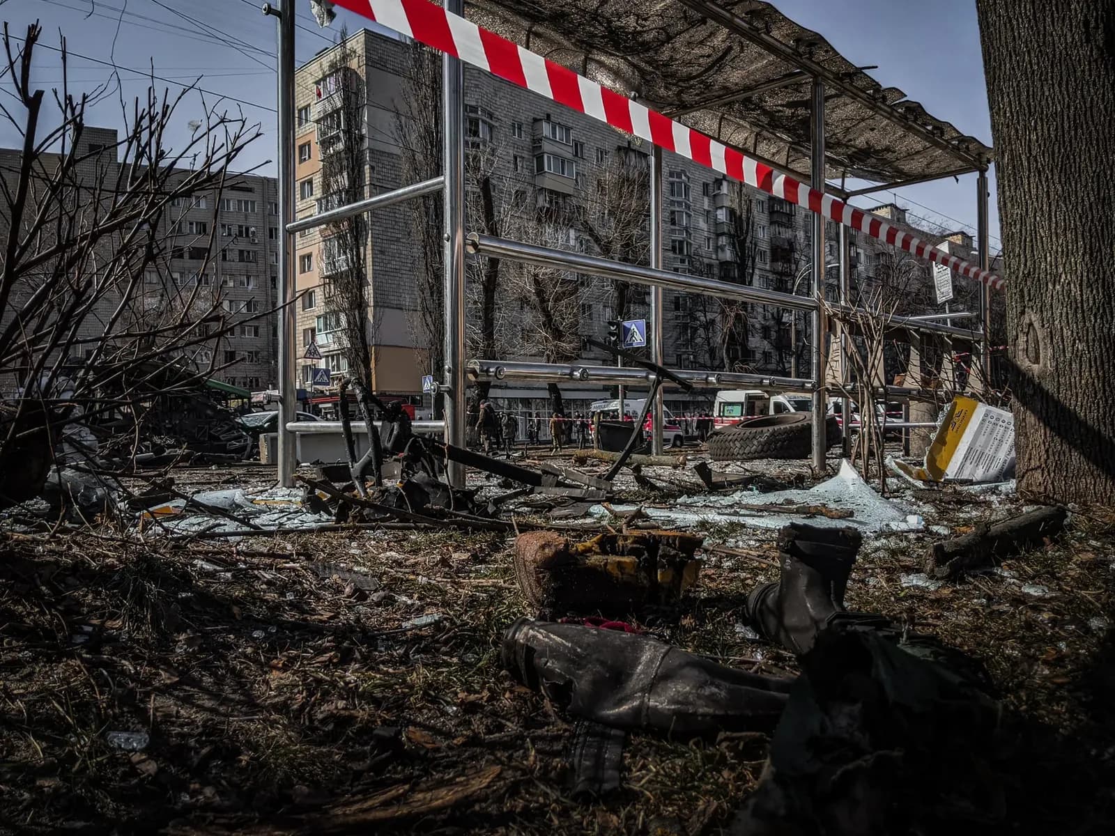 Russian strike on Kramatorsk buses kills at least 30
