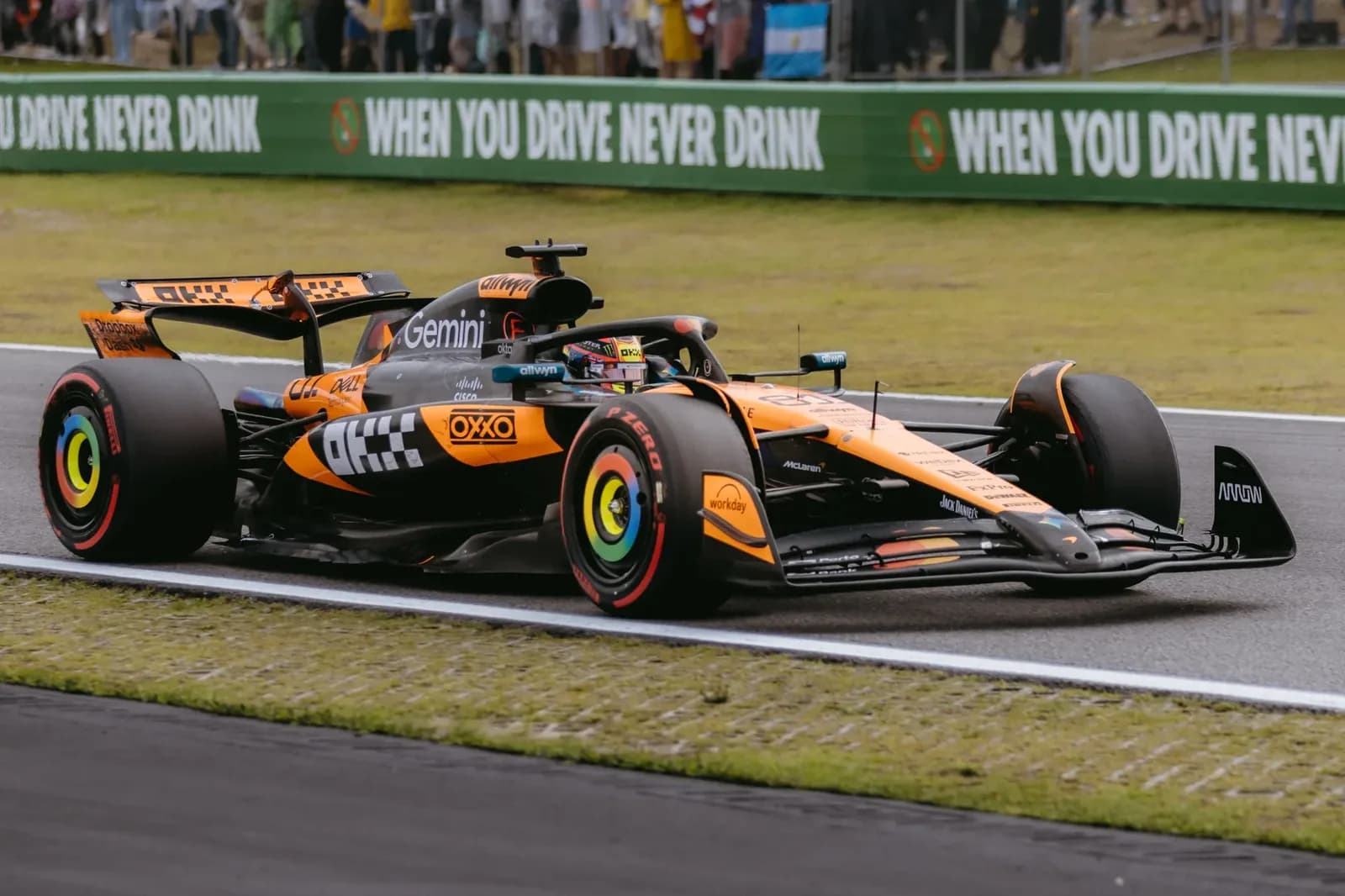 Norris wins Dutch GP as Verstappen crashes out