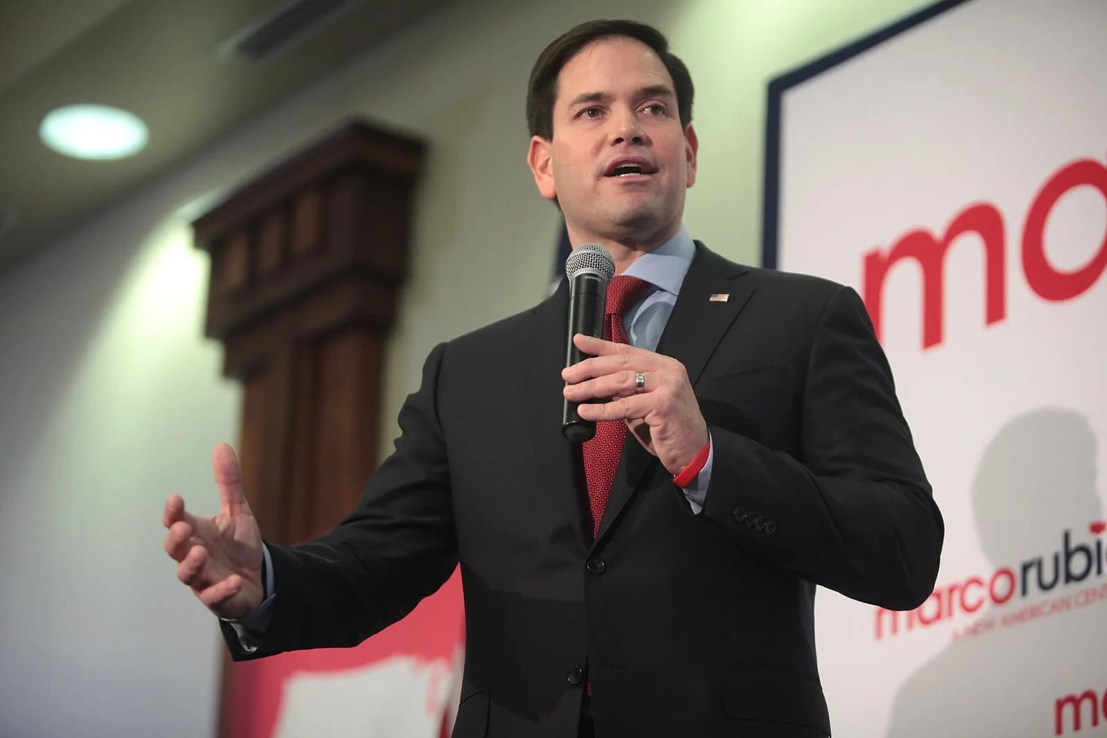 Rubio Touts 'America First' in Athens Speech