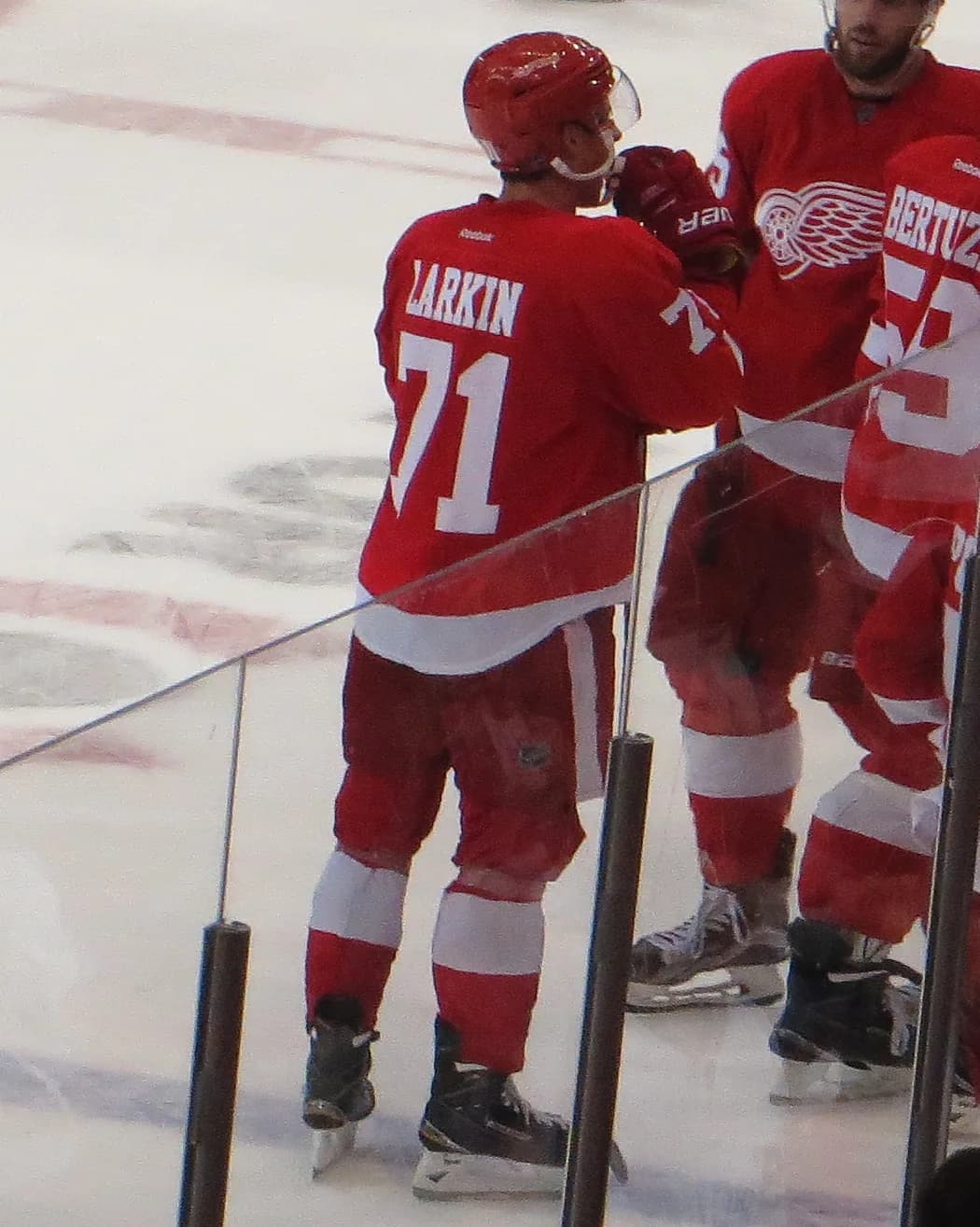 Los Red Wings descartan a Larkin para los dos primeros partidos