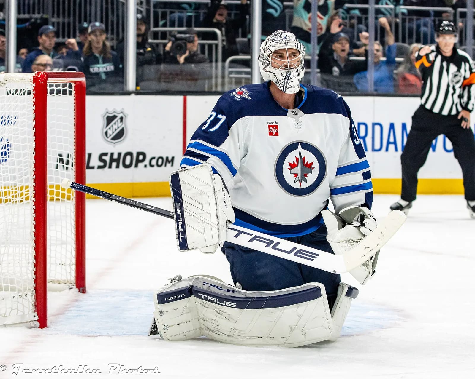 Devils Acquire Connor Hellebuyck From Jets in Blockbuster Trade