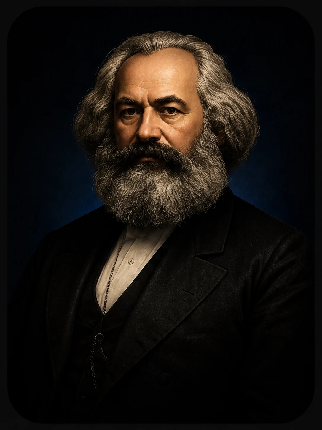 Portrait of Karl Marx