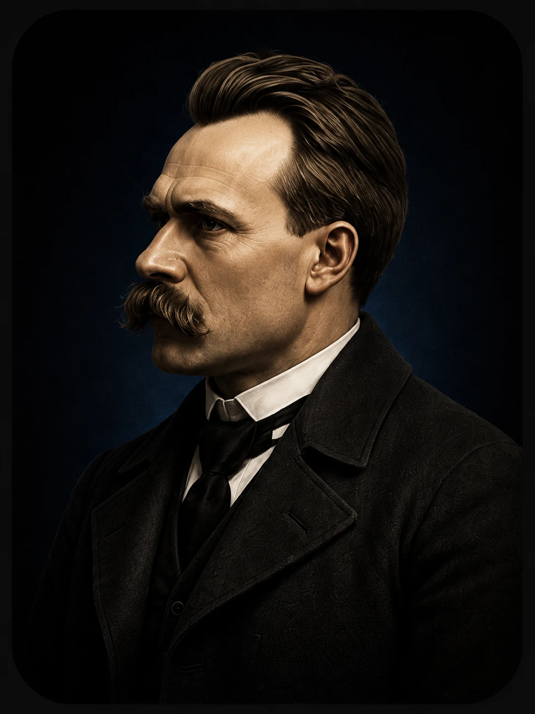 Portrait of Friedrich Nietzsche