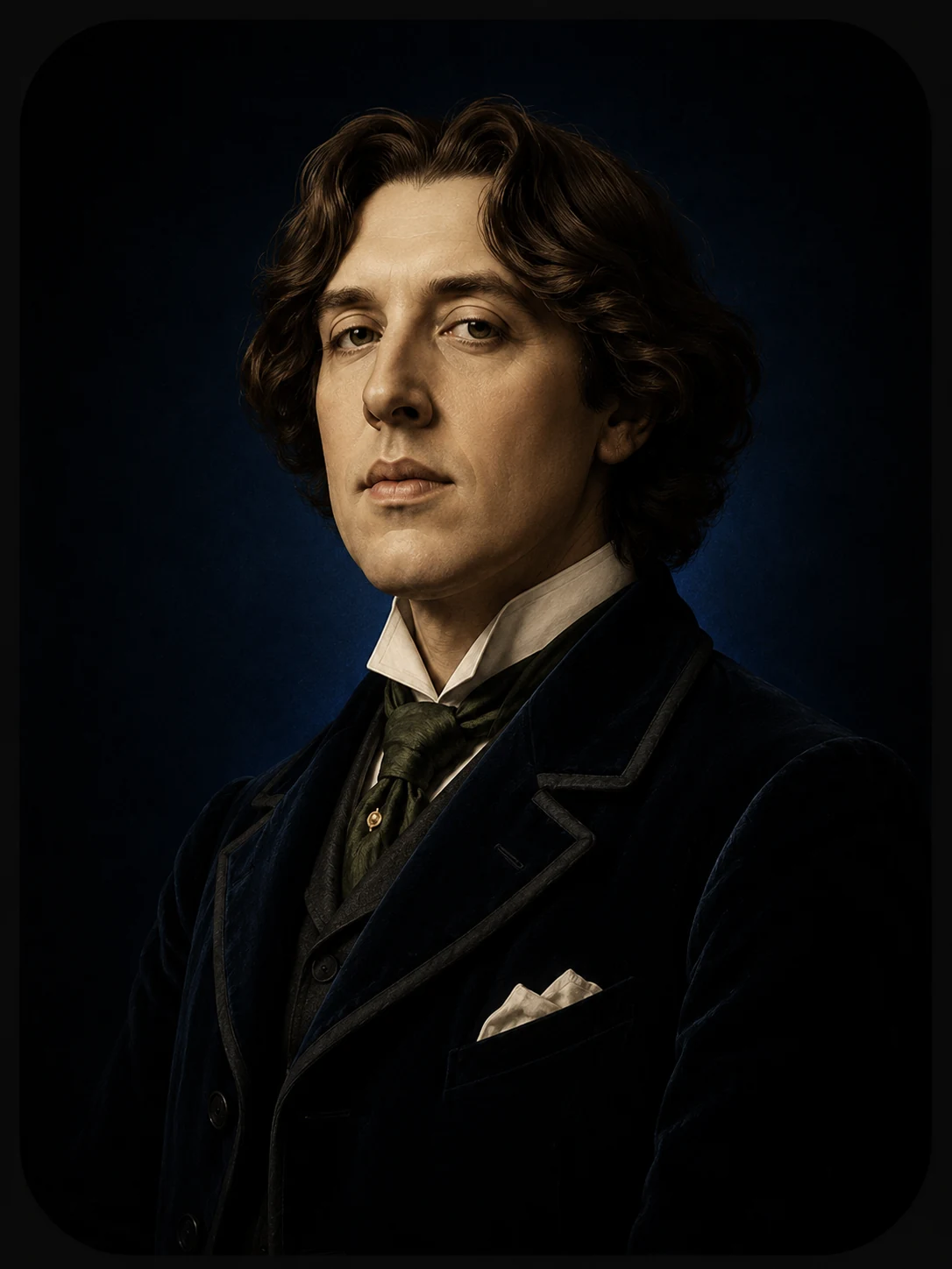 Portrait of Oscar Wilde